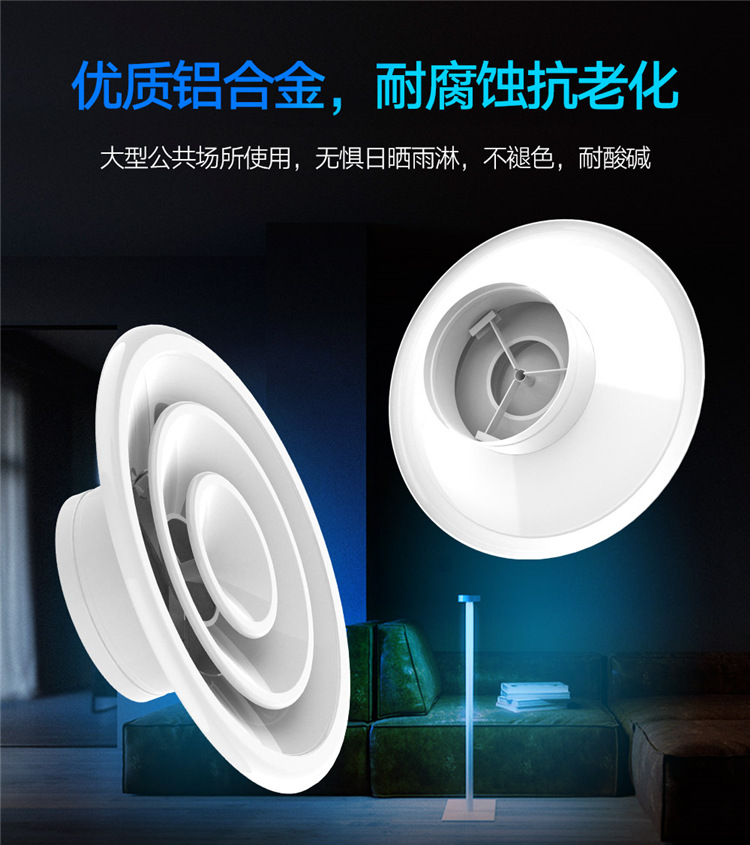 圆形散流器的工作原理