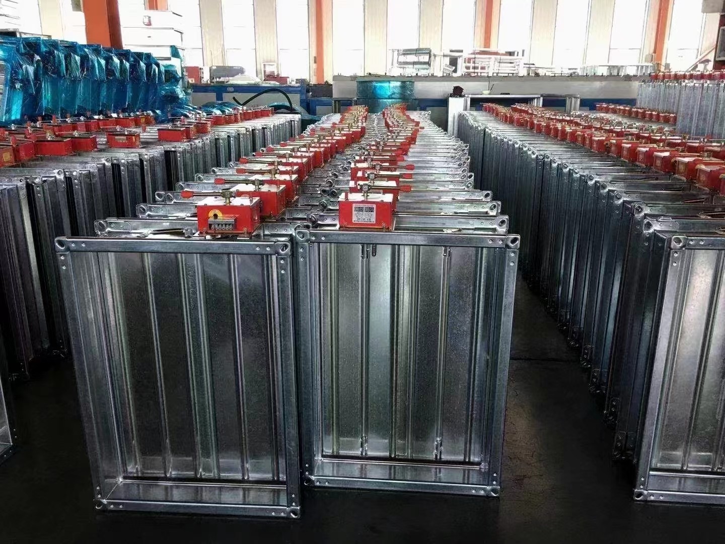 排烟防火阀的工作原理