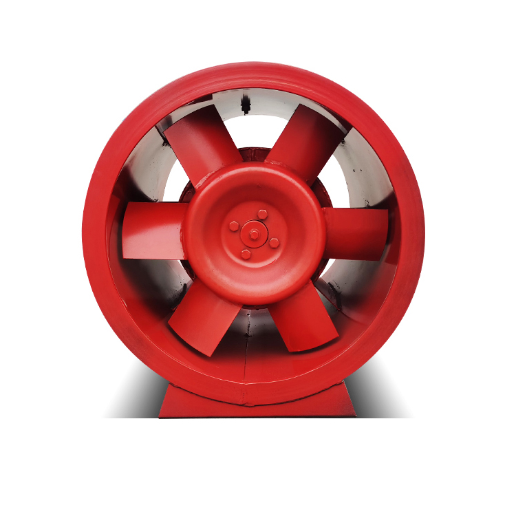 轴流式消防排烟风机的组成